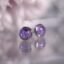 Boucles d'Oreilles Clous en Améthyste & Argent -  by Fit Calm - Améthyste, boucles d'oreilles, NOUVEAUTES MAI