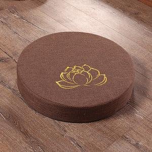 Coussin de Méditation Lotus Premium : Soutien Confortable pour une Pratique de Pleine Conscience Optimale -  by Fit Calm -