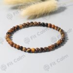 4mm Natural Stone Thin Bracelet - by Fit Calm - agate, tree agate, crazy white agate, indian agate, moss agate, red agate, aquamarine, Amazonite, green aventurine, azurite malachite, Best Seller, Bracelet, thin, fluorite, howlite, heliotrope, Jasper, New Products For April 2021, onyx, Specials, sodalite, size, unique