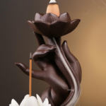 Brûleur d'Encens "Main de Bouddha" en Céramique - 0 by Fit Calm - Décoration intérieure, nouveautés de novembre 2021