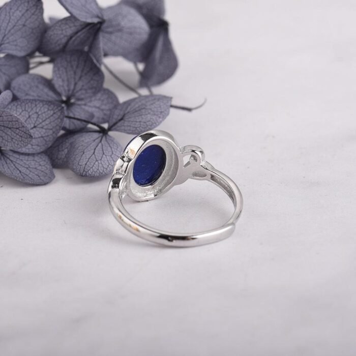 Bague Ajustable "Amitié" en Lapis Lazuli -  by Fit Calm - Bague, Kopy, Lapis Lazuli, NOUVEAUTES MARS