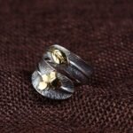 Bague Ajustable "Plume d'Ange" en Argent -  by Fit Calm - ange, Bague, bagues, Kopy, Nouveautés de mai 2022