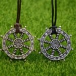Pendentif "Roue du Dharma" -  by Fit Calm - Kopy, Pendentif
