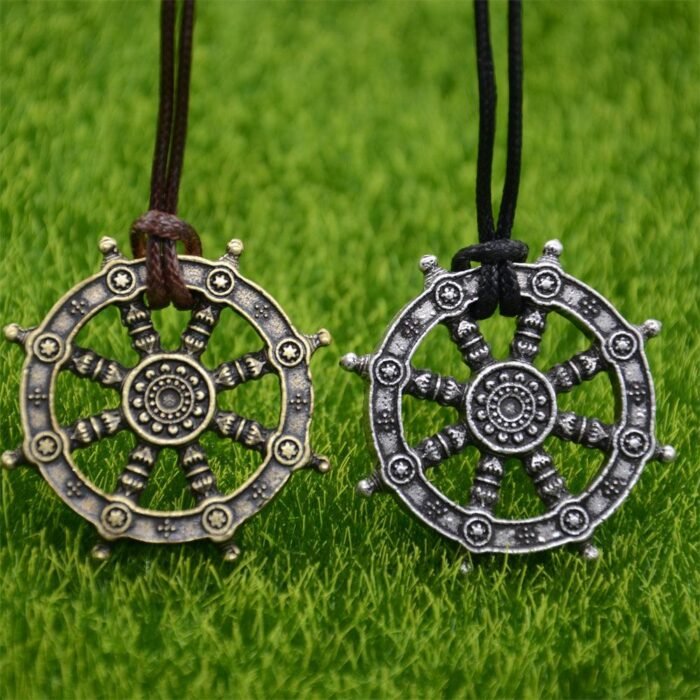 Pendentif "Roue du Dharma" -  by Fit Calm - Kopy, Pendentif