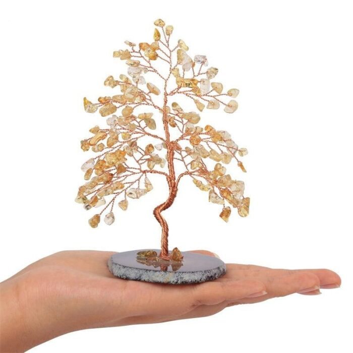 Arbre Feng Shui "Porte Bonheur" en Pierres Naturelles -  by Fit Calm - aigue marine, amazonite, améthyste, arbre, arbre de vie, Décoration intérieure, nouveautés de novembre 2021, quartz rose