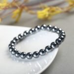 Bracelet "Force d'Énergie" en Hématite -  by Fit Calm - Bracelet, homme, Hématite, nouveautés de mars, taille, unique, vitalité