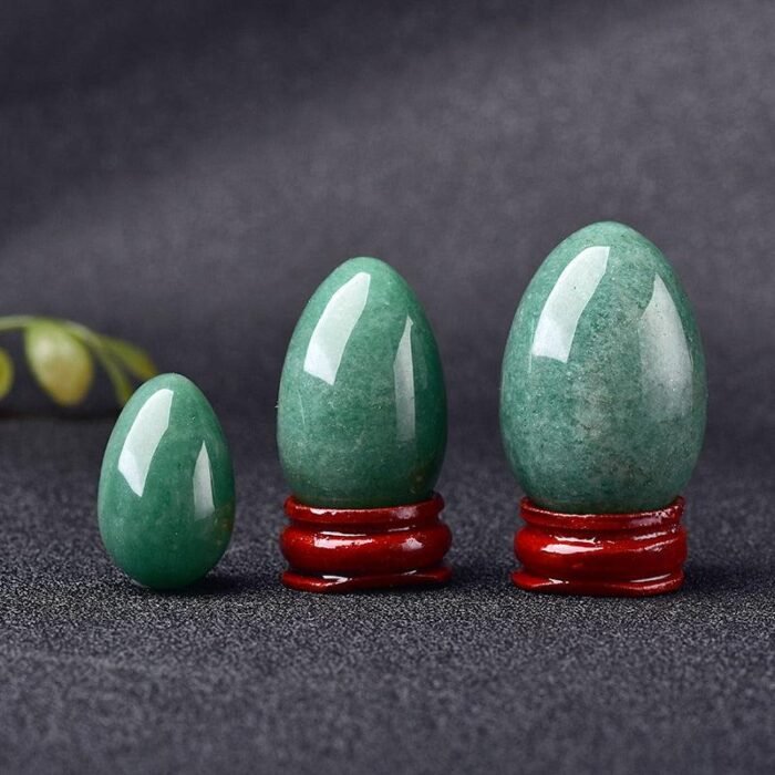 Green Aventurine Yoni Egg - 200042146 by Fit Calm - green aventurine, Home decoration, New products of May 2021