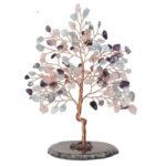 Arbre Feng Shui "Porte Bonheur" en Pierres Naturelles -  by Fit Calm - aigue marine, amazonite, améthyste, arbre, arbre de vie, Décoration intérieure, nouveautés de novembre 2021, quartz rose