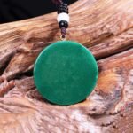 Pendentif Orgonite "Oeil d'Horus" en Malachite & Oeil de Tigre -  by Fit Calm - horus, Kopy, Malachite, nouveautés de septembre 2022, Oeil de tigre, Pendentif, pendentif orgonite