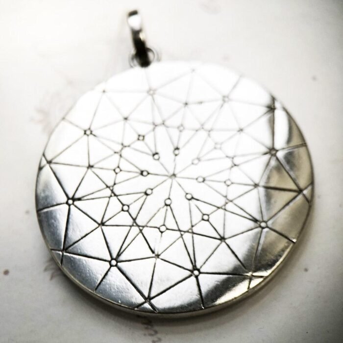 Silver "Mystic Symbols" Amulet Pendant - by Fit Calm - Kopy, evil eye, FEBRUARY NOVELTIES, Pendant, pendants
