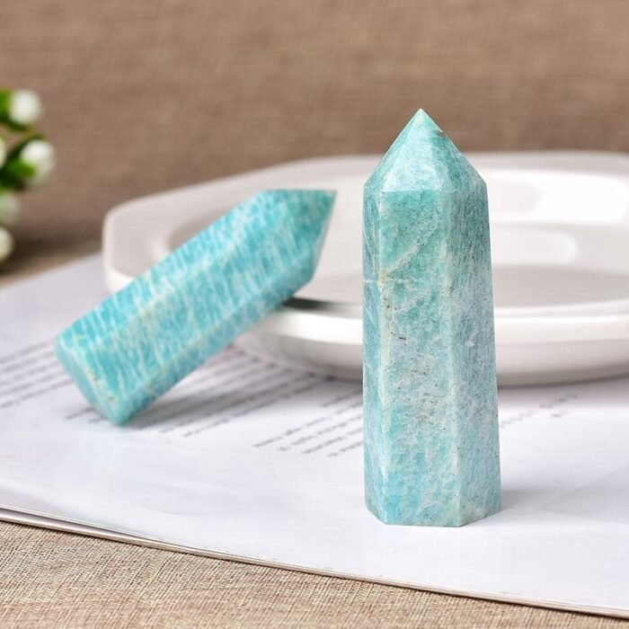 Pointe "Instant Présent" en Amazonite -  by Fit Calm - Amazonite, Décoration intérieure, NOUVEAUTE DECEMBRE