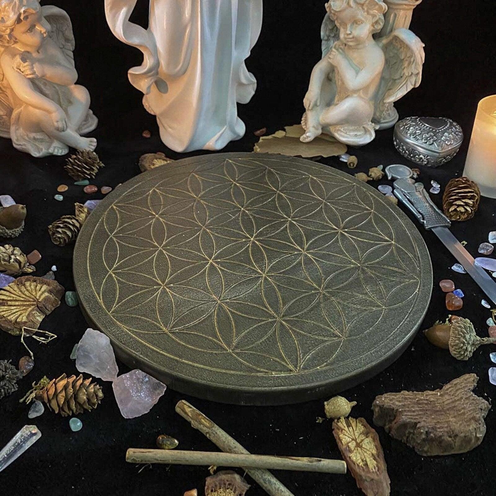 Purifying Oak Wood Flower of Life - 131404 by Fit Calm - Home decoration, flower of life, new items from November 2021