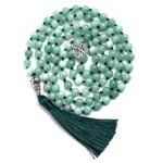 Collier Mala Premium "Paix Intérieure" en Jade de Birmanie -  by Fit Calm - Collier Mala, Jade, Mala, mala premium, malas, NOUVEAUTES MARS