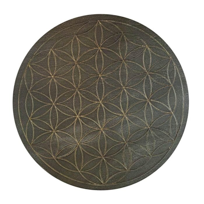 Fleur de Vie Purificatrice en Bois de Chêne - 131404 by Fit Calm - Décoration intérieure, fleur de vie, nouveautés de novembre 2021
