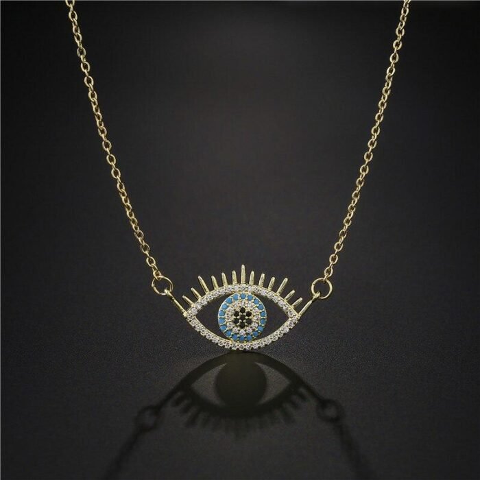 Pendentif Oeil Bleu Protecteur - Mauvais Oeil -  by Fit Calm - Kopy, mauvais oeil, NOUVEAUTES MARS, Pendentif