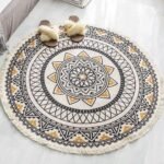 Tapis Rond Ethnique Mandala -  by Fit Calm - Décoration intérieure, mandala, NOUVEAUTES DE AOUT 2022