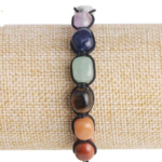 Bracelet Guérison - 7 Chakras -  by Fit Calm - Bracelet, chakras, multi-pierres, tressé