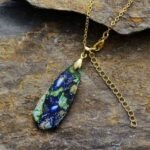 Pendentif "Rhéa" en Jaspe -  by Fit Calm - jaspe, Kopy, NOUVEAUTES DE JUIN, Pendentif, pendentifs