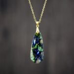 Pendentif "Rhéa" en Jaspe -  by Fit Calm - jaspe, Kopy, NOUVEAUTES DE JUIN, Pendentif, pendentifs