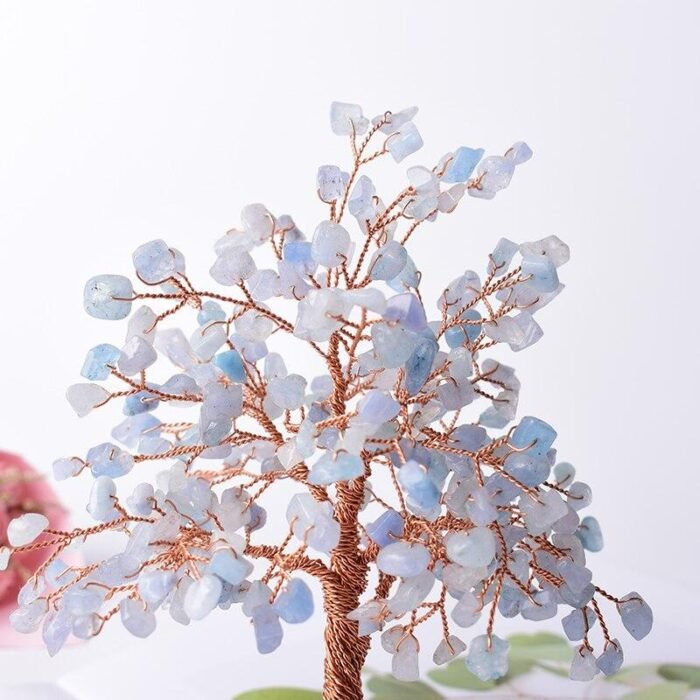 Chance & Sérénité" tree in Aquamarine - by Fit Calm - Aquamarine, tree of life, Interior decoration, NOVEMBER NEWS