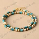 Collier Ras de Cou "Vibration" en Turquoise & Howlite -  by Fit Calm - Aventurine verte, collier, homme, Howlite, Kopy, NOUVEAUTES DE JUILLET 2022, Pendentif, ras-du-cou, Turquoise