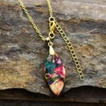 Harlequin Jasper Pendant - by Fit Calm - Kopy, MAY NOVELTIES, Pendant