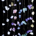 Guirlande Lumineuse en Pierres Naturelles Brutes -  by Fit Calm - Améthyste, Décoration intérieure, NOUVEAUTES DECEMBRE, Quartz rose