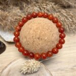 Bracelet en Cornaline -  by Fit Calm - Bracelet, cornaline, equilibre, HALLO, unique, vitalité