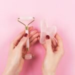 Coffret Rouleau Facial & Gua Sha en Quartz Rose -  by Fit Calm - Décoration intérieure