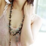 Collier Pépite en Turquoise -  by Fit Calm - Kopy, NOUVEAUTES DE NOVEMBRE, pendentif`, pendentifs, Turquoise
