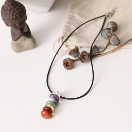 Chakra River Pendant - by Fit Calm - chakras, Kopy, Pendant
