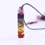 Pendentif Orgonite "Harmonie des 7 Chakras" -  by Fit Calm - best, Best Seller, chakras, Kopy, Orgonite, Pendentif, pendentif orgonite