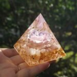 Orgonite "Fleur d'Amour" en Quartz Rose -  by Fit Calm - orgonite, orgonites, Quartz rose