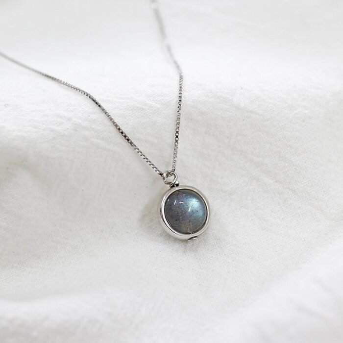 Labradorite "Fine Pearl" Pendant - by Fit Calm - Best Seller, Labradorite, Pendants, Promotions