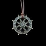 Pendentif "Roue du Dharma" -  by Fit Calm - Kopy, Pendentif