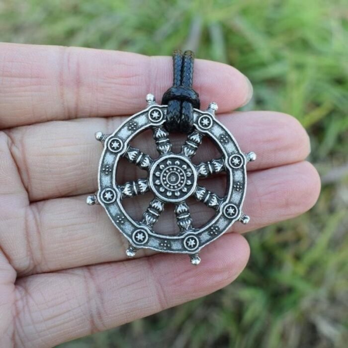 Pendentif "Roue du Dharma" -  by Fit Calm - Kopy, Pendentif