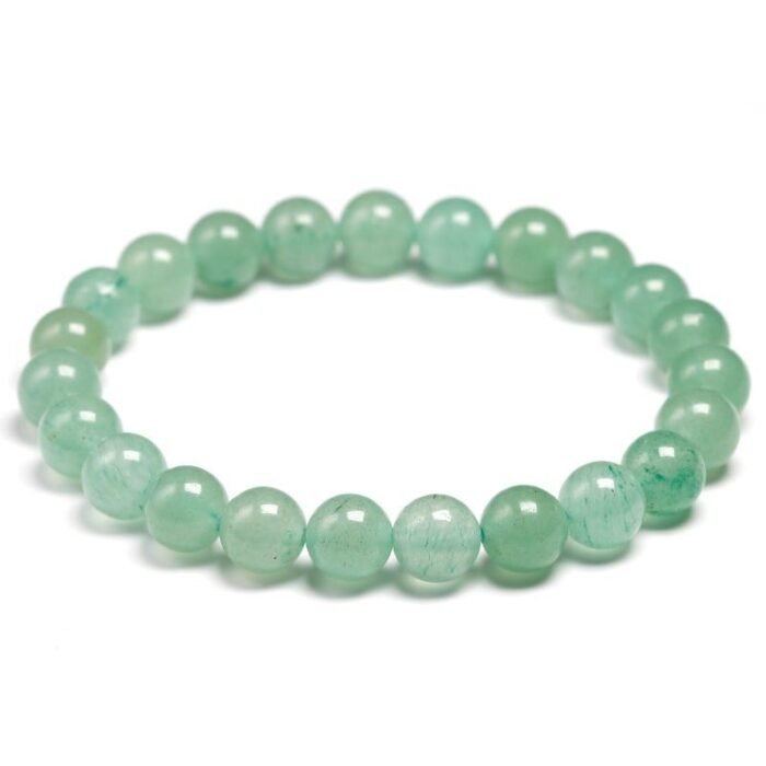 Bracelet "Opportunité" en Aventurine -  by Fit Calm - apaisement, Aventurine, Aventurine verte, Bracelet, chance, taille, unique