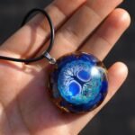 Pendentif Orgonite "Expression" en Lapis Lazuli -  by Fit Calm - Kopy, Lapis Lazuli, nouveautés de juillet 2020, Orgonite, Pendentif, pendentif orgonite