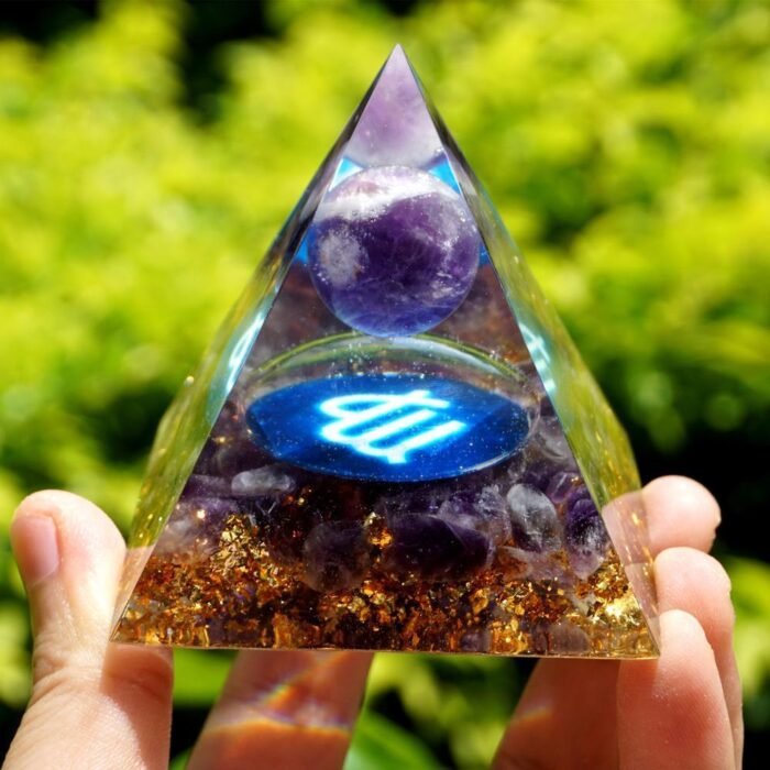 Orgonite du Zodiaque - Vierge en Améthyste -  by Fit Calm - Améthyste, nouveautés de septembre 2020, Orgonite