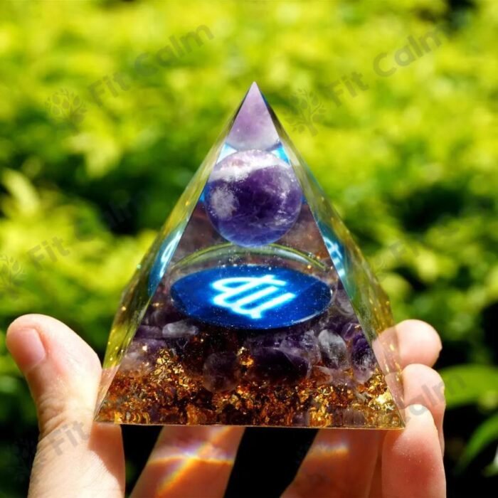 Orgonite du Zodiaque - Vierge en Améthyste -  by Fit Calm - Améthyste, nouveautés de septembre 2020, Orgonite