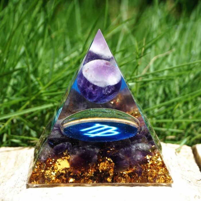 Orgonite du Zodiaque - Vierge en Améthyste -  by Fit Calm - Améthyste, nouveautés de septembre 2020, Orgonite