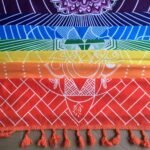 Toile Méditation 7 chakras -  by Fit Calm - chakras, Décoration intérieure