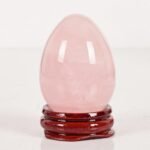 Oeuf de Yoni en Quartz Rose -  by Fit Calm - Décoration intérieure, Quartz rose