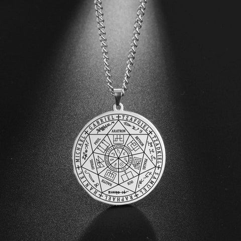 Pendentif Sceau des 7 Archanges - Protection puissante contre les énergies négatives